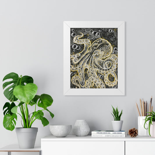 Echoes of the Abyss — Framed Version