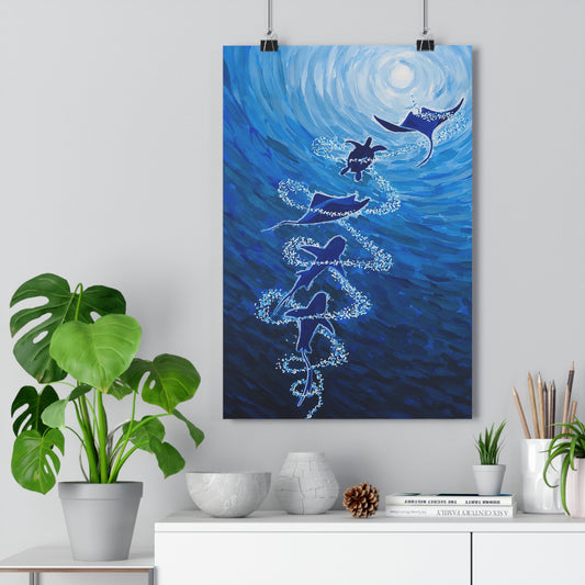 Endless Blue — Print