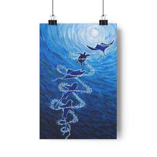 Endless Blue — Print