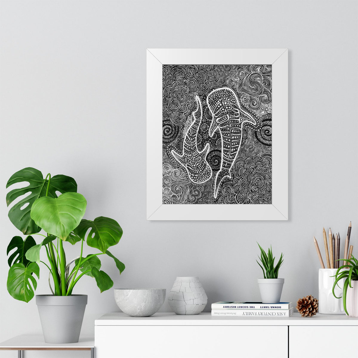 Dancing Giants — Framed Version