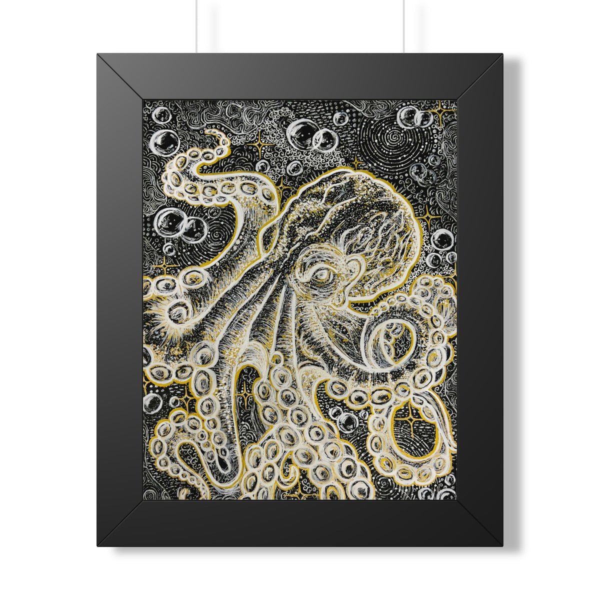 Echoes of the Abyss — Framed Version